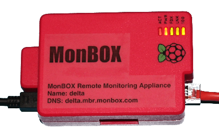 MonBOX Remote Monitoring Appliance RPi